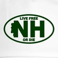 thumbnail image 2 of CafePress - New Hampshire Live Free Or Die - Adjustable 100% Brushed Unisex Casual Cotton Baseball Cap, Beige, 1, 2 of 2