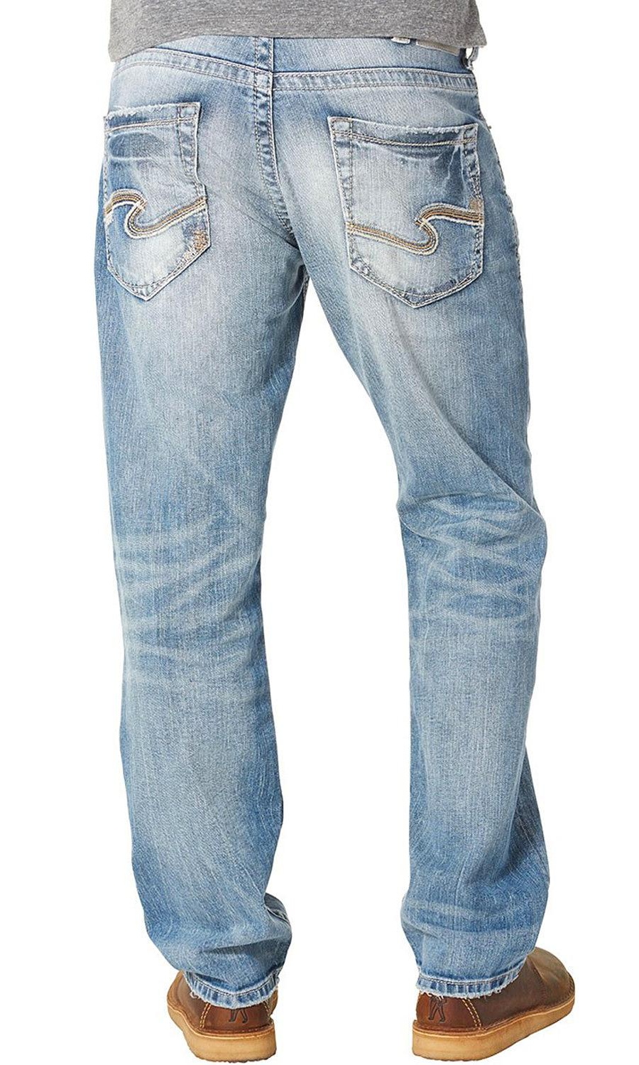 Silver Jeans Co. Men's Eddie Relaxed 