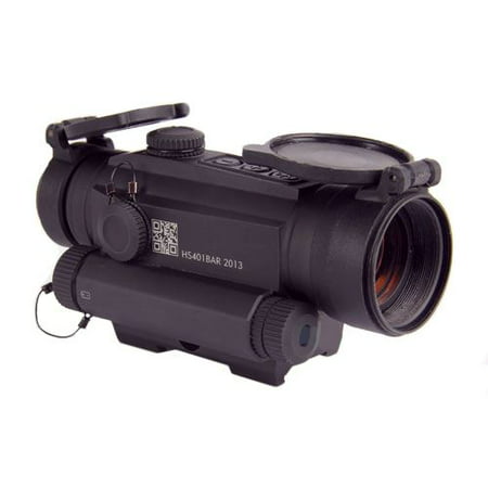 Holosun Red Dot Sight with Integrated Laser Sight 1x30mm 2 MOA Dot Green Laser Weaver-Style Mount Matte