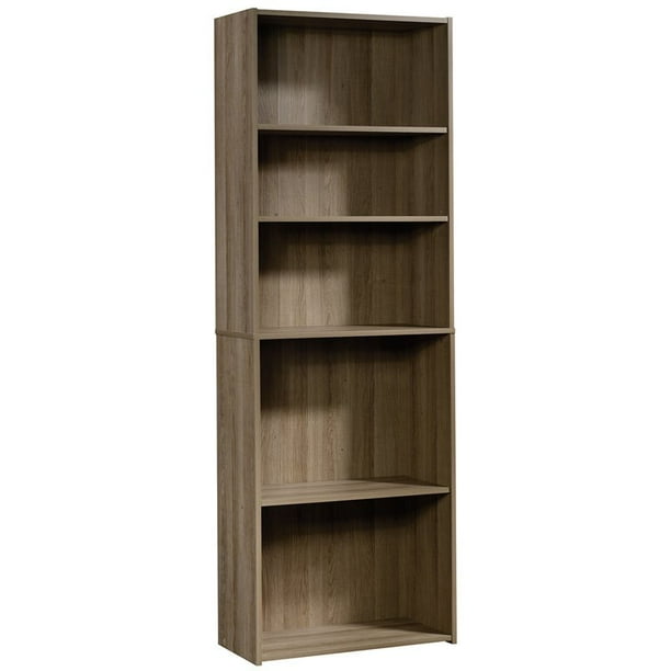 Sauder Beginnings Modern 5Shelf Wood Bookcase in Summer Oak