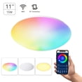 thumbnail image 1 of Amdohai Smart Ceiling Light 11-inch 15W Flush Mount Wi-Fi Ceiling Lamp, 1 of 7