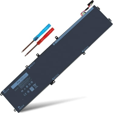 Emery TECH 97WH 6GTPY Laptop Battery for Dell XPS 15 9560 9570 9550 7590 Precision 5520 5530 Vostro 7500 5XJ28 i7-7700HQ 5D91C GPM03 4GVGH 1P6KD