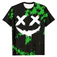 thumbnail image 4 of SJLDQY Halloween T Shirts for Men Y2K Novelty Graphic Tees Hallowmas Streetwear Short Sleeve Crewneck T Shirts Trendy Casual Soft Tops, 4 of 4