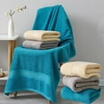 thumbnail image 1 of Fiudx Toalla de Baño de Lujo, Algodón Supersuave, Muy Absorbente y Ligera, Ideal para Baño, Spa, Hotel y Gimnasio. Comodidad de Lujo. 70 X 140 Cm., 1 of 4