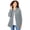 Gunmetal, variant on Pleat-Back Corduroy Jacket Long Oversized Barn Coat