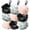 9pcs_3/each color, variant on Inerposs Shower Loofah Sponge – Exfoliating Body Bath Puff, Soft Mesh Luffa with Hanging Loop for Women & Men – Long-Lasting, Quick-Dry, Rich Lather – Black, 1pc