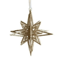 Clearance Christmas Decoration Christmas Trees Three-dimensional Octagonal Star Decorations Store Mood Decoration