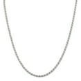 thumbnail image 1 of Sterling Silver 3.10mm Flat Rope Chain (Weight: 14.84 Grams, Length: 24 Inches), 1 of 4