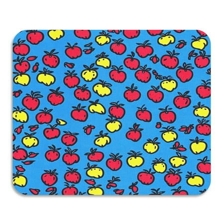 

Hand Drawn Apples Pattern Diatomaceous Earth Water Absorbent Mat Anti-Slip Rubber Backing 19.7 x 15.7