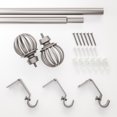 thumbnail image 6 of Mainstays 1/2" Nickel Macey Cage Adjustable Single Curtain Rod Set, 48-84", 6 of 6