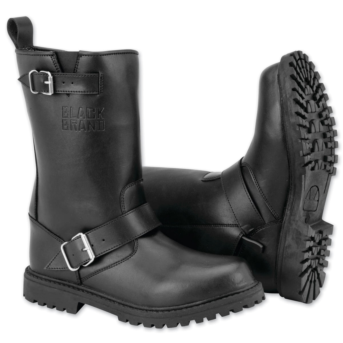 Black Brand Men's Men's Thug Leather Boots