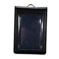 thumbnail image 1 of lionlar Holder Card Sleeve Card Case Soft Reusable with Clear Window Vertical Type Black, 1 of 9