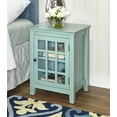 thumbnail image 3 of Linon Home Largo Antique Single Door Cabinet, Multiple Colors, 3 of 4