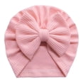 thumbnail image 4 of Turbante Bebe Moño, Recien Nacida, Niña, Estilo rib, 4pzas, 4 of 5