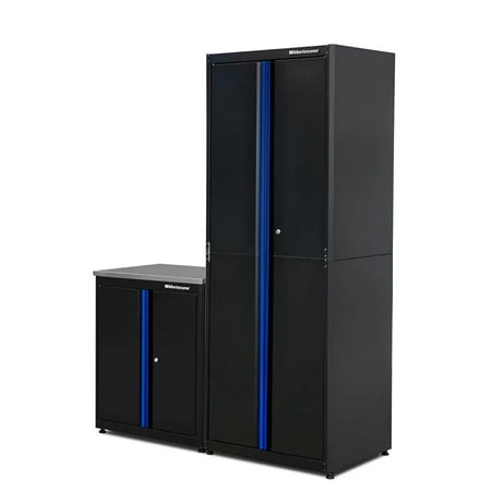 

Montezuma Economy 2 Pc. Workstation/Storage Combo 2 80x61x24 In