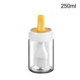 thumbnail image 4 of Cateissary Cepillo para botella de aceite, Picnic, hornear, pan, mantequilla, salsa, cocina, huevo, líquido, herramienta para hilvanar, cepillado Cocina y Comedor Amarillo 250ML, 4 of 6