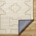 thumbnail image 3 of Livabliss Wool Rugs for Living Room, 2x3 Bournemouth Global Brown Area Rug, Bedroom Dining Room Home Decor Handmade Carpet (2' x 3'), 3 of 7