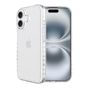 onn Protective Gel Phone Case for iPhone 16 - Clear