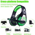 thumbnail image 2 of Audifonos DIWUER Nintendo Negro y Verde, 2 of 2