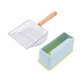 thumbnail image 4 of Cat Poop Shovel Multipurpose Stainless Steel Body Durable Rust Resistant Efficient Cat Litter Sifter, 4 of 9