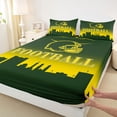 thumbnail image 3 of Homewish Football Gamer 4 Pieces Queen Sheet Sets for Kids Children Teens,Ball Game Ultra Soft Flat Sheet,Sport Theme Queen Fitted Sheet,Super Cozy Room Decor, 3 of 7