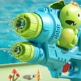 thumbnail image 6 of Super Water Gun Under $5! Yannianjz Dual Nozzle Water Gun Dinosaur Water Blaster Toy, Outdoor Water Soaker forkidsboysGirls, Pool Beach Summer Water Play Toy with Adjustable Spray, 6 of 6