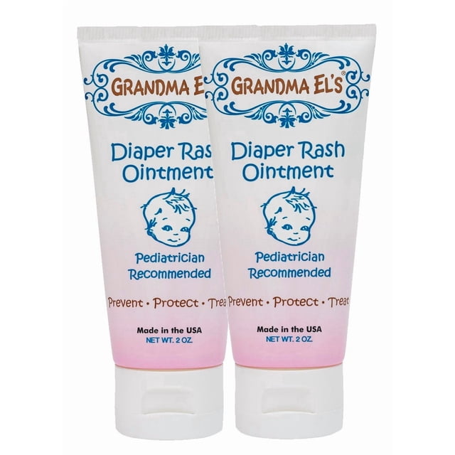 Pomada para dermatitis del pañal Grandma El's Gentle Protection, 60 ml x 2