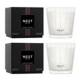 thumbnail image 1 of Candle NEST, ámbar marroquí de Nueva York, 3 mechas, 625 ml, paquete de 2, 1 of 7