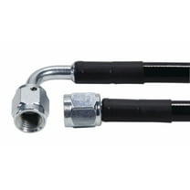 Coated Braided Line 18in #4Hose -4Str/-4 90 Steel