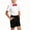 Red, variant on Old Boys Suit Sets, Short Sleeve Collared Shirt with Shorts and Bow Tie Set 3 Piece, Preppy Style Outfits