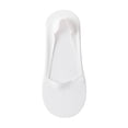 thumbnail image 3 of 5 Pairs No Show Socks for Women Thin Non Slip No Show Socks Womens for Flats Invisible Liner Socks for Flats Loafers Heels Sneakers White, 3 of 6