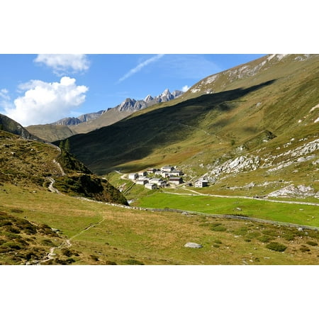 - LAMINATED POSTER Bergdorf Landscape Village Nature East Tyrol Poster Print 24 x 36