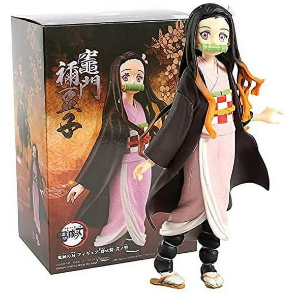 Anime Figure Toys Kimetsu No Yaiba Kamado Tanjirou 1/8 Scale PVC Action Figure Toys Collection Model Doll Action Figures Gift Best Gift for Adult Kids Children Figure