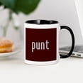 thumbnail image 3 of CafePress - Punt Mug - 11 oz Ceramic Mug - Novelty Coffee Tea Cup, 3 of 4