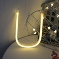 thumbnail image 1 of Coofit LED Neon Light Alphabet Letter Sign Neon Night Light Wall Decor for Home Holiday, 1 of 7