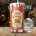 thumbnail image 4 of The Season for Pumpkin Spice Tumbler 20Oz - Pumpkin Halloween Tumbler 20Oz Pack 1 - Stainless Steel Travel Tumbler - Halloween Cup Gift for Men, Women, Friends, 4 of 6