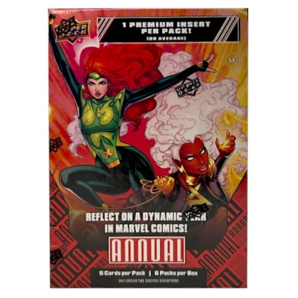 2023/24 Upper Deck Marvel Annual Trading Cards Blaster Box