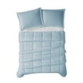 thumbnail image 3 of Cannon Solid Blue Full/Queen 3 Piece Comforter Set, 3 of 5