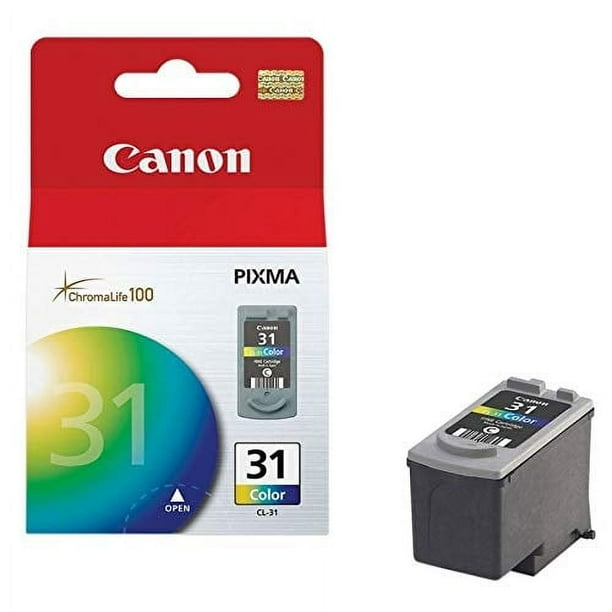 Cartucho de tinta Canon CL-31 compatible con iP1800 iP2600 MP