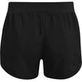thumbnail image 2 of Under Armour Fly By Short BLACK   YXL, 2 of 5