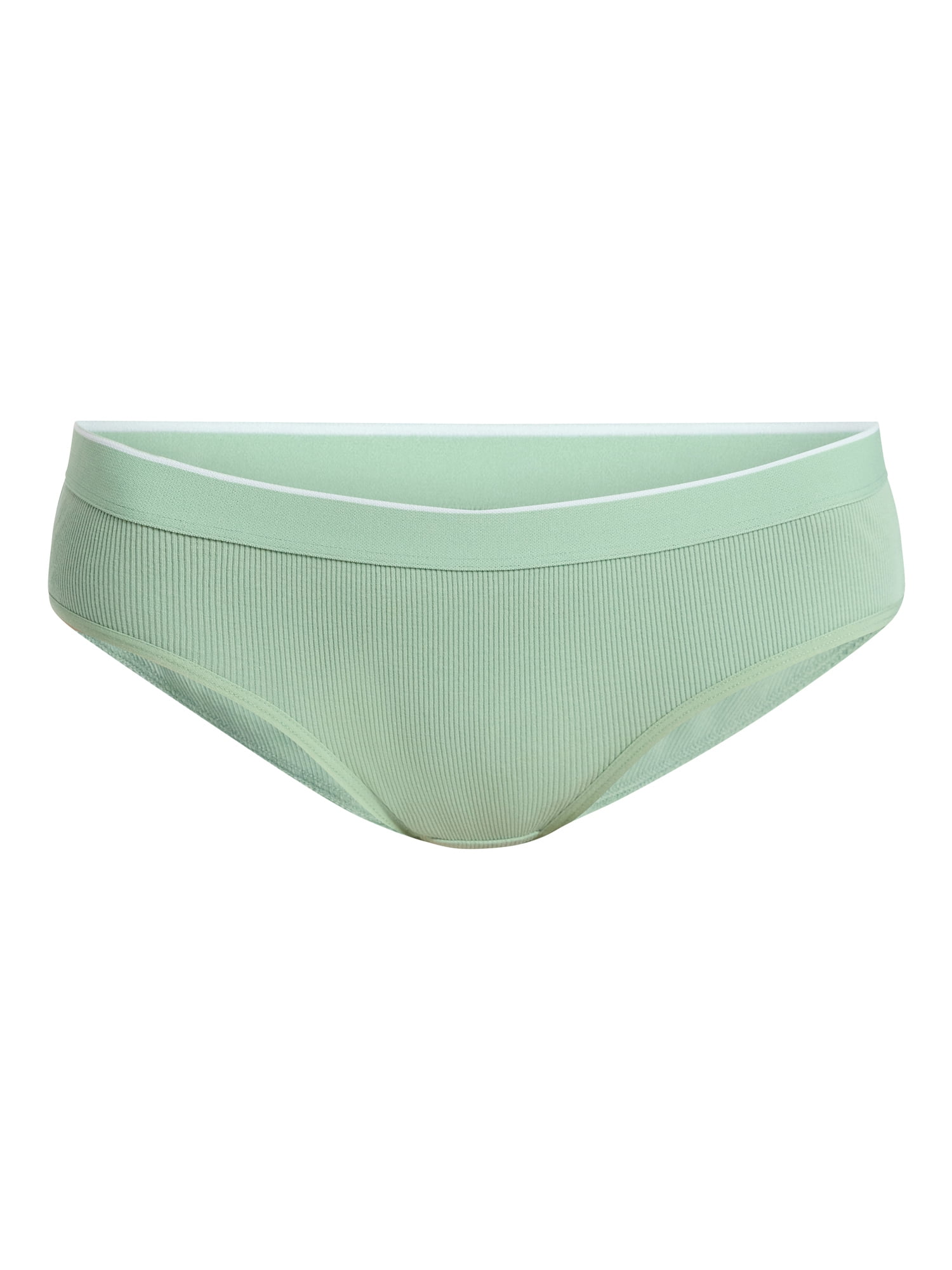 No Boundaries Stretch Ribbed Hipster Underwear, 5-Pack, Women's XS-XXXL