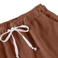 thumbnail image 6 of Yifymode Mens Corduroy Casual Pants Fashion Loose Fit Wide Leg Pants Straight Sweatpants Elastic Waist Drawstring,Brown XL, 6 of 6