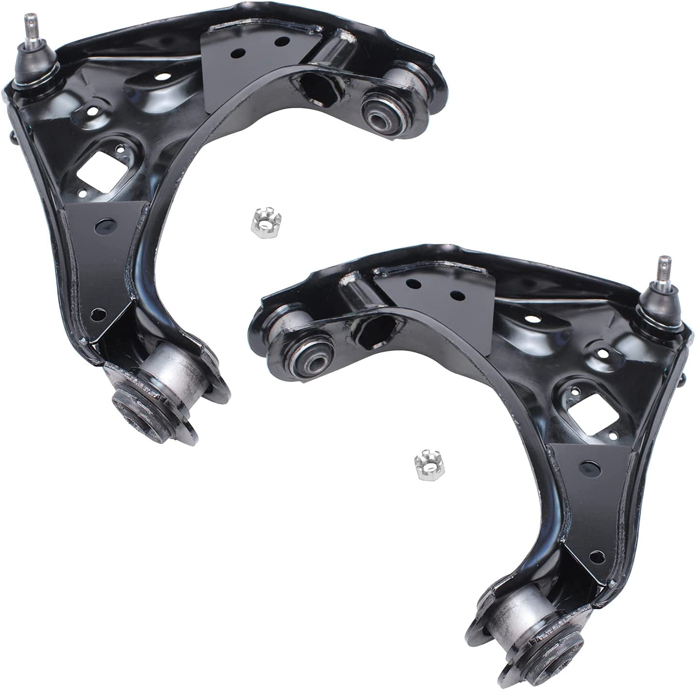 Detroit Axle - 12pc Front Upper Control Arms Tie Rods Sway Bars Replacement for Ford Ranger Mazda B4000 Fits select: 1998-1999,2002-2004 FORD RANGER SUPER CAB