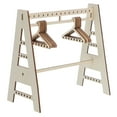thumbnail image 6 of Raindrops Wooden Jewelry Display Stand in Khaki - Elegant Organizer for Necklaces, Bracelets, Earrings, 1 Set, 6 of 8