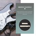 thumbnail image 3 of 1Set Ivory Bone Bridge Saddle And Nut For 6 String Acoustic Guitar, 3 of 5