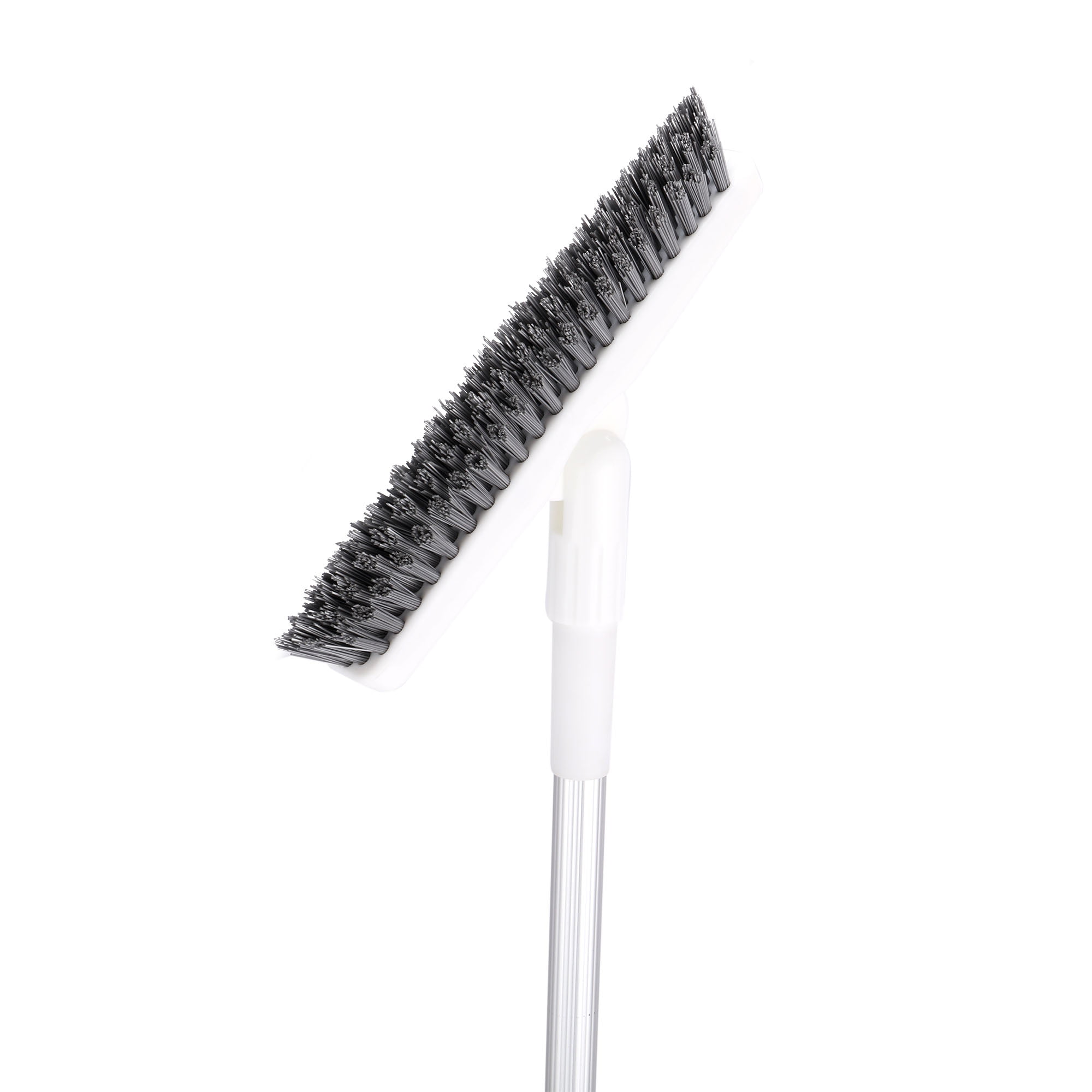 Crevice Grout Brush 51.2 Long Pole Cleaning Floor Brush with V-Shaped  Bristles Retractable Corner Brush for Kitchen Bathroom Grout Tile Floor  Window