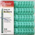thumbnail image 4 of Annie Snap-On Rollers – Large 7/8" Green 10 Pcs 1003, 4 of 4