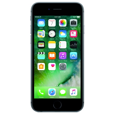 AT&T PREPAID iPhone 6s 32GB Prepaid Smartphone, Space Gray w/ $45 airtime (Best Non Iphone Smartphone)