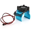 thumbnail image 1 of Ventilador de refrigeración del disipador de calor del Motor, accesorio para modelo de coche teledirigido 1/10, apto para Traxxas TRX-4Blue, 1 of 8