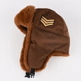 thumbnail image 5 of Jiibva Unisex Winter Trapper Hat, Thickened Winter Ushanka Hat, Mens Pilot Bomber Hat With Ear Flaps for Outdoor Skiing Skating, 5 of 7